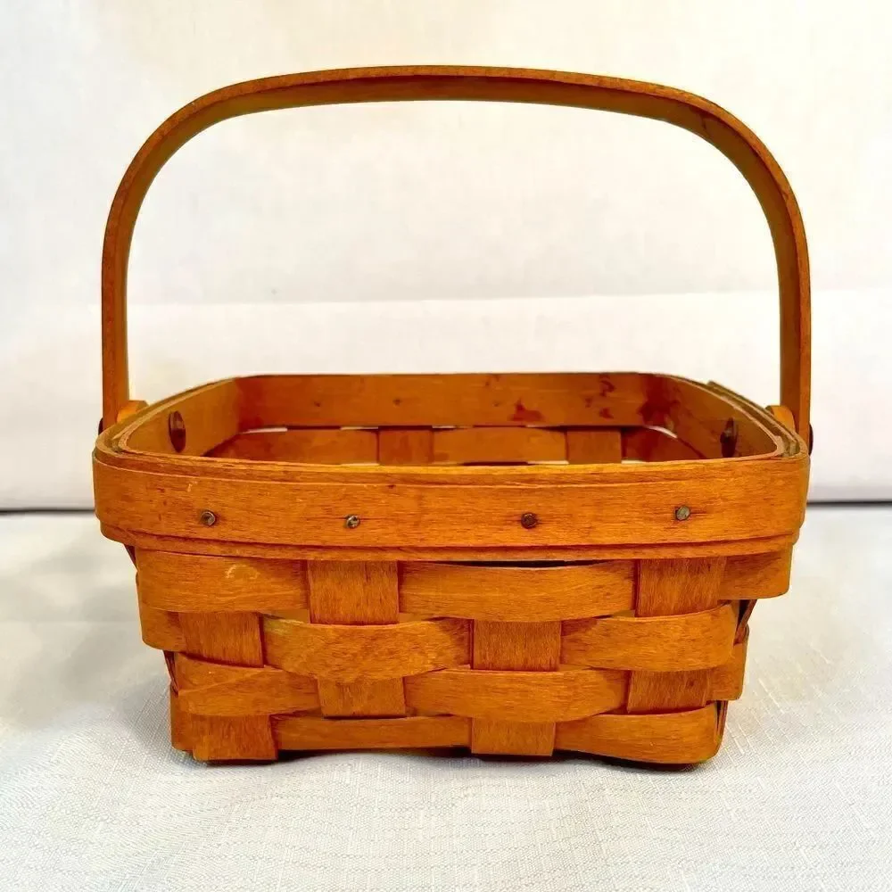 VINTAGE 5” LONGABERGER BERRY BASKET 1995